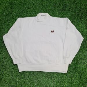 Vintage 90s POLO Golf Sweatshirt Women Large 24x24 Baggy USA